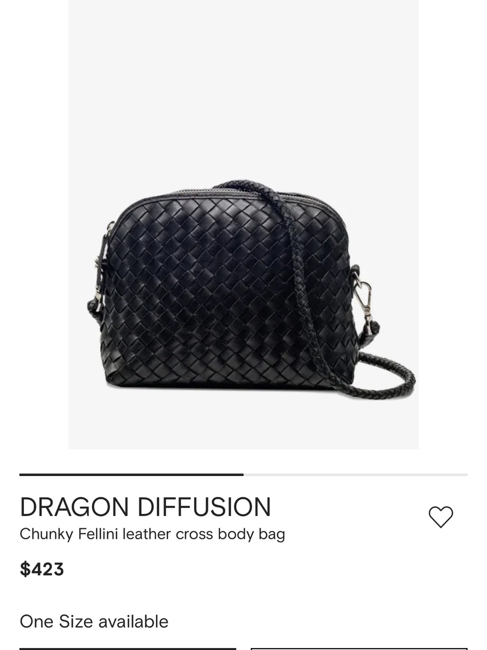 Dragon Diffusion - Chunky Fellini Purse